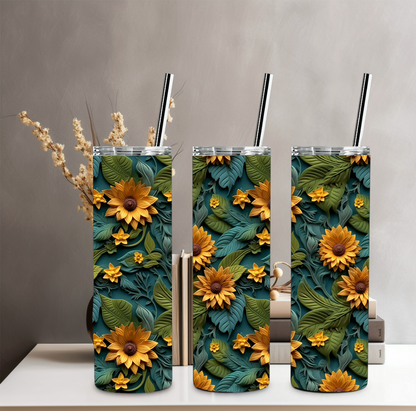 3D Sunflowers