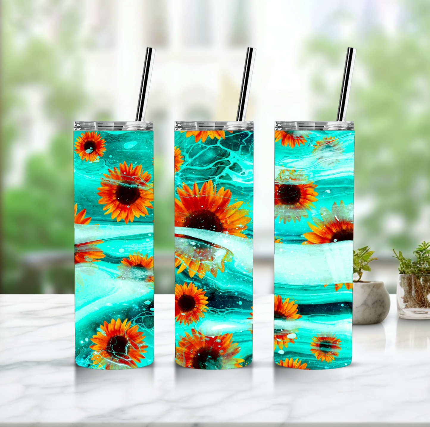 Ocean Sunflowers